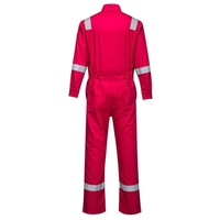 Uniformes de sécurité incendie en gros, bleu marine, vêtements de construction brute, industrie chimique, fr ignifuge, salopette robuste