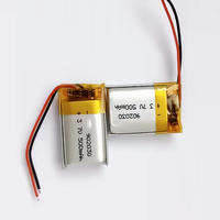 902030 LOOYBAT Merek 3.7V 500mAh 1.85Wh Baterai Lithium Polymer Lipo Pouch Baterai Lithium Ion Isi Ulang untuk Perangkat yang Dapat Dipakai