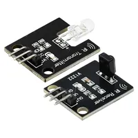 Módulo Sensor Transmisor y Receptor Infrarrojo IR de 38KHz para Bloques de Construcción Electrónicos con Protección de Circuito