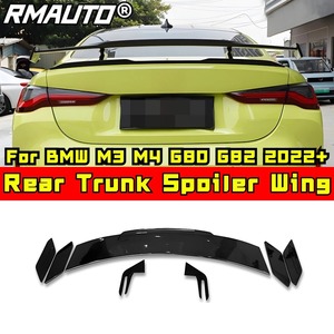 Diffuseur de spoiler arrière pour coffre de voiture StarNav, protection pour BMW M3 M4 G80 G82 2022+, kit carrosserie, accessoires auto - Product Image 2