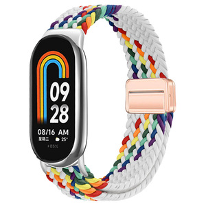 Correa de Reloj Deportiva Elástica de Nailon Tejido, Correa de Repuesto Ajustable y Elástica para <span class=keywords><strong>Mi</strong></span> <span class=keywords><strong>Band</strong></span> 8 9 10 - Product Image 3