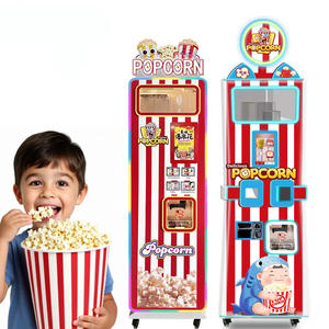 Máquina Expendedora de Palomitas de Maíz Automática Comercial de 220V, Nueva, Autoservicio, Metálica, para Cines, Parques de Atracciones y Centros Comerciales - Product Image 2