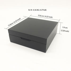 Caja de Madera para Almacenamiento de Cápsulas de Café de 6+3 Orificios, Cajas de Regalo de Madera Maciza, Embalaje para Cápsulas <span class=keywords><strong>Nespresso</strong></span> - Product Image 3