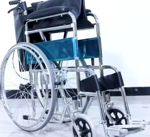 Silla de Ruedas Manual Plegable Ligera y Económica para Discapacitados, Ideal para Viajes y Hospitales - Product Image 3