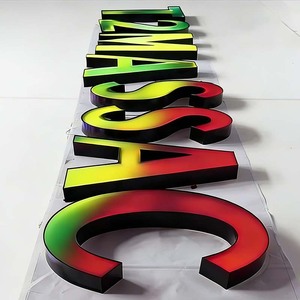 <span class=keywords><strong>Letras</strong></span> luminosas LED 3D para letreros comerciales resistentes a la intemperie del fabricante original - Product Image 5