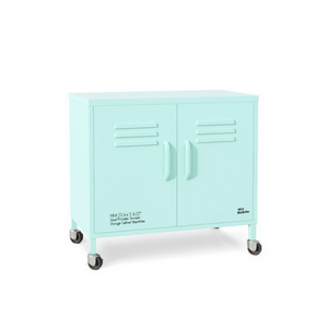Armario de Almacenamiento Portátil Mint, 23.6x13.8x22, Diseño Minimalista de Acero para Guardar Ropa - Product Image 1