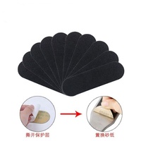 Lime à pied remplaçable en acier inoxydable pour le nettoyage et l'épluchage des pieds de pédicure de haute qualité avec logo personnalisé en gros