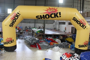 ซุ้มโค้งเป่าลมลดราคาพิเศษสำหรับงานโฆษณา พิมพ์ดิจิทัล พร้อมปั๊มลมไฟฟ้า ขนาดกว้างกว่า 12 ฟุต - Product Image 4