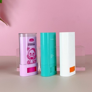 Envase Ovalado de Plástico PP de Lujo de 15g 20g Personalizado para Protector Solar, Loción, Lápiz Labial, Desodorante, con Serigrafía - Product Image 3