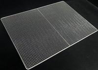 Grille de refroidissement personnalisée en acier inoxydable 304 316 pour boulangerie, barbecue, donuts, pain, grille de cuisson en treillis métallique, plateau de présentation