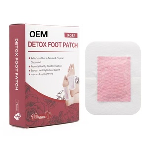 Patchs de Soin des Pieds Parfumés à la Rose (Lot de 10) – Naturels, Relaxants et Apaisants – Service Personnalisé Marque Blanche - Product Image 1