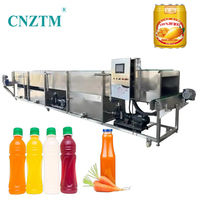 Pasteurisateur Stérilisateur Électrique à Tunnel Vapeur Direct Usine pour Champignons, Miel, Jus de Fruits, Purée, Ketchup – Machine de Pasteurisation