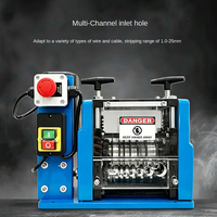Machine à dénuder les fils portable 1-25 mm, électrique, 18 kg, pour câbles en cuivre et aluminium, pour le recyclage des déchets