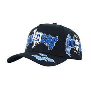 Casquettes de baseball Tcap China à 5 panneaux avec broderie 3D personnalisée et visière en forme de A - Product Image 3
