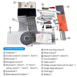 90 kg/giờ phế liệu cáp tái chế chất thải nhỏ Cáp máy nghiền và tách máy Dây đồng tái chế Lansing Đồng granulator - Product Image 3