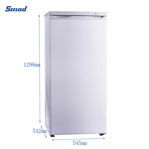 Congelador Vertical de Una Puerta con Capacidad para 182L y 7 Cajones de Cristal - Product Image 3
