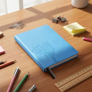2026 <b>A5</b> B5 Dotted Grid Hard Cover PU Leather Custom Printing Weekly Monthly Daily <b>Diary</b> Portable - Product Image 3
