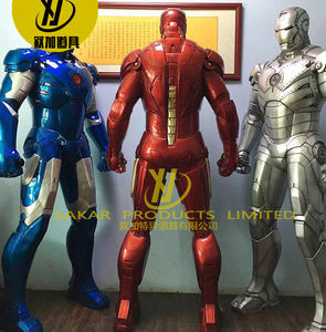 Figura de película personalizada de fibra de vidrio, escultura de <span class=keywords><strong>Iron</strong></span> <span class=keywords><strong>Man</strong></span> MK7, figura de resina, estatua de <span class=keywords><strong>Iron</strong></span> <span class=keywords><strong>Man</strong></span> - Product Image 6