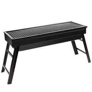 Folding Bbq Grill Outdoor Portable Stainless Steel Grill <b>Rack</b> 60X22X30 Cm For Home Use Thickened Steel <b>Plate</b> Design - Product Image 3