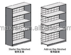 رفوف معدنية من الفولاذ المقاوم للصدأ للمكتبة والشحن - Product Image 3