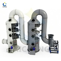 Système de filtration humide industriel résistant aux acides et aux alcalis, épurateur de fumées de laboratoire V2 ignifuge