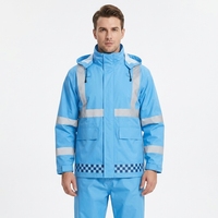 Ensemble imperméable intégral de haute qualité, pantalon et veste, en tissu Oxford, pour le travail à l'aéroport, sur la route et la randonnée, fourniture directe d'usine