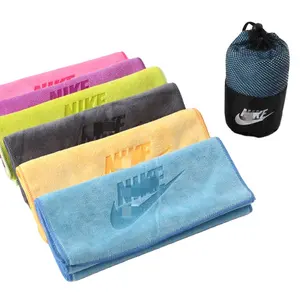 Wholesale Custom Logo High Quality Promotional Sports Rally Gym Towel With Gift Bag