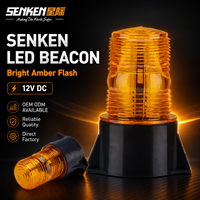 Feux stroboscopiques LED Senken DC 12V, lampe d'urgence universelle pour camions et voitures, balise lumineuse élégante, accessoires de voiture
