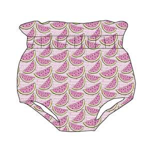 Pantalones Cortos con Volantes y Estampado Floral de Mariposas Rosas para Niñas de 8 Años - Product Image 4