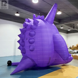 Gigante Poké<span class=keywords><strong>mon</strong></span> Gengar Inflable: Decoración Clásica de Poké<span class=keywords><strong>mon</strong></span> Tipo Fantasma para Convenciones de Anime, Fiestas Infantiles, Exhibiciones Minoristas y Centros Comerciales - Product Image 3