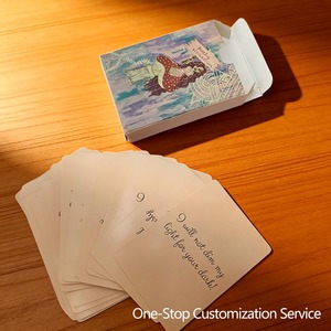 Carte Personalizzate di Alta Qualità con <span class=keywords><strong>Messaggi</strong></span> Ispiratori, Materiale Durevole, Stampa su Superficie Opaca, Gioco di Carte con Affermazioni Personalizzate - Product Image 1