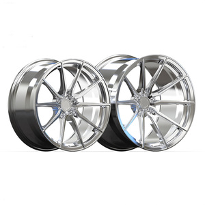 ล้อปลอมแปลงสีเงินขนาด18-24นิ้วล้อปลอมโมโนบล็อค5x112เหมาะสำหรับรถ BMW G80 <span class=keywords><strong>G8</strong></span> M3 Z06 C8 - Product Image 6