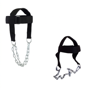 Harness for Neck Strength Sports Gym Resistance Training <b>Exercise</b> <b>Belt</b> Weight Lifting Adjustable Heavy Duty Head Harness - Product Image 1