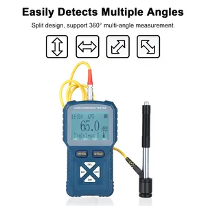 เครื่องทดสอบความแข็งแบบลีบความแม่นยำสูง เครื่องทดสอบความแข็งโลหะแบบดิจิตอลพกพา HLD HB HL D ชนิดอุปกรณ์ทดสอบแรงกระแทก รับผลิตตามสั่ง OEM - Product Image 5