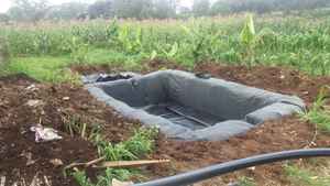 Đen HDPE bùn đỏ linh hoạt biodigestor <span class=keywords><strong>Biogas</strong></span> biogaz lên men nồi cho gà bò lợn trang trại chất thải - Product Image 4