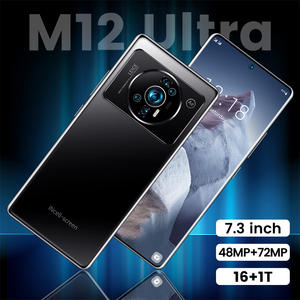 Commerce extérieur Téléphone mobile transfrontalier <span class=keywords><strong>M12</strong></span> 16 + 1 To grande mémoire 7.3 pouces grand écran Android Smartphone vidéo de jeu en ligne - Product Image 5