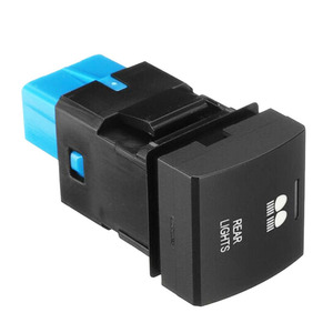 Interruptor de botón de encendido/apagado de <span class=keywords><strong>12V</strong></span>, 3A, barra de luz LED, interruptor de salpicadero impermeable para Toyota Landcruiser Prado RAV4 Camry - Product Image 4