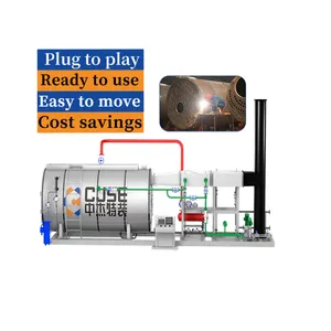 Chaudière à vapeur industrielle à gaz CJSE chaudière à vapeur économe en énergie et à gaz pour usine de vitriol