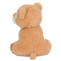 Peluche réaliste de lionceau assis, jouet en peluche doux brun clair, peluche de lionceau femelle, cadeau d'anniversaire pour enfants