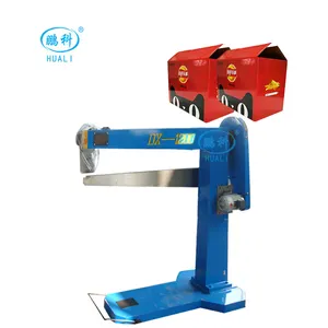 HuaLi Export Semi-Auto Stitching Bon Manual Nail Paperboard Carton Packing Machines