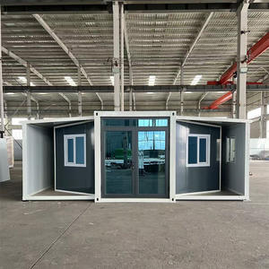 Prêt à l'emploi 20Ft 40Ft Maison en conteneur extensible préfabriqué Immeuble de bureaux 2-5 chambres Design moderne Installation rapide Acier léger - Product Image 2