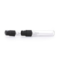 Flacons de parfum de test de 1 ml, 1,5 ml, 1,8 ml, 2,5 ml, flacons en verre, cosmétiques de voyage, mini flacons de parfum vides rechargeables, échantillons de parfum en verre, vaporisateurs