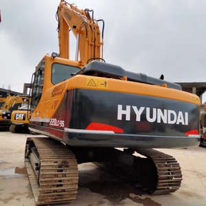 Excavadoras de cadenas Hyundai 220LC-9S usadas de buena calidad en stock. Excavadora de segunda mano Hyundai 220LC-9S barata en venta. - Product Image 4