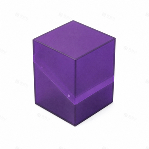 Boîtes de rangement pour cartes à collectionner en plastique mat, colorées, incassables, personnalisables, vente en gros, pour le stockage de jeux de cartes à collectionner - Product Image 6