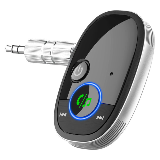 Hot Selling 15H Battery Life Bluetooth 5.0 Receiver MP3 Receiver for Home Stereo/Wired Headphones/Hands-Free Call BR06