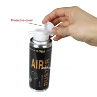 Faible MOQ personnalisable 1000 pièces, best-seller, aérosol d'air comprimé 250 ml pour ordinateur et voiture