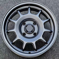 Jantes en aluminium de haute qualité 15 5x114.3, 15x6.5 4x100 4x114.3, couleur bronze