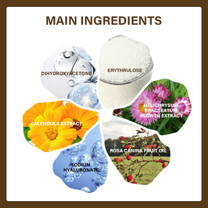 Sérum <span class=keywords><strong>autobronzant</strong></span> pour le corps, gouttes, mousse minérale végétalienne améliore le bronzage sans exposition au soleil pour le visage et le corps - Product Image 3