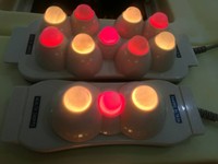 Perangkat Terapi Inframerah Jauh Batu Giok Alami dengan 3 dan 9 Kepala Bola, Lampu Pemanas Kuarsa OEM ODM untuk Meredakan Nyeri & Meningkatkan Sirkulasi