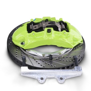 Kit de freno de sistema de freno automático grande de alto rendimiento, kit de pinza de freno de coche de 6 ollas para Subaru WRX 2016 <span class=keywords><strong>2017</strong></span> - Product Image 1
